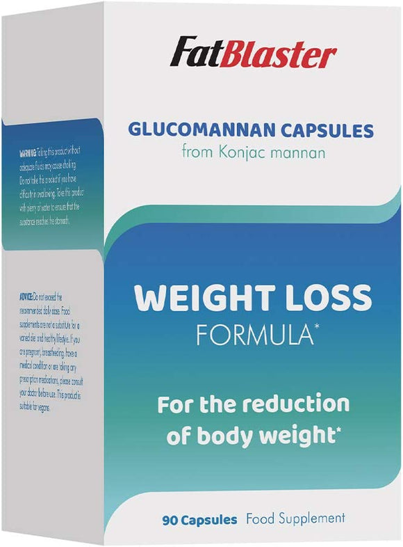 FatBlaster Glucomannan 500mg 90's