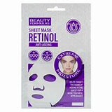 Beauty Formulas Sheet Mask Retinol anti-aging mask 1's