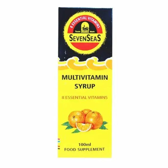Seven Seas Multi-Vitamin Orange Syrup 100ml