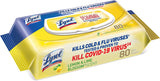 Lysol lem & Lime Flatpack Wipes 6/80ct