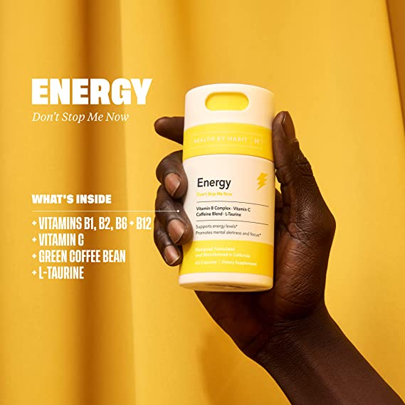 Health By Habit Energy 60 Caps