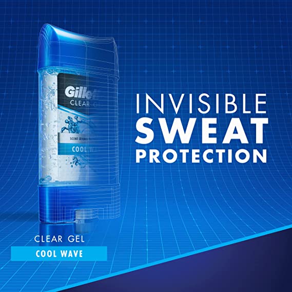 Gillette Clear Cool Wave Deodorant 3.8oz