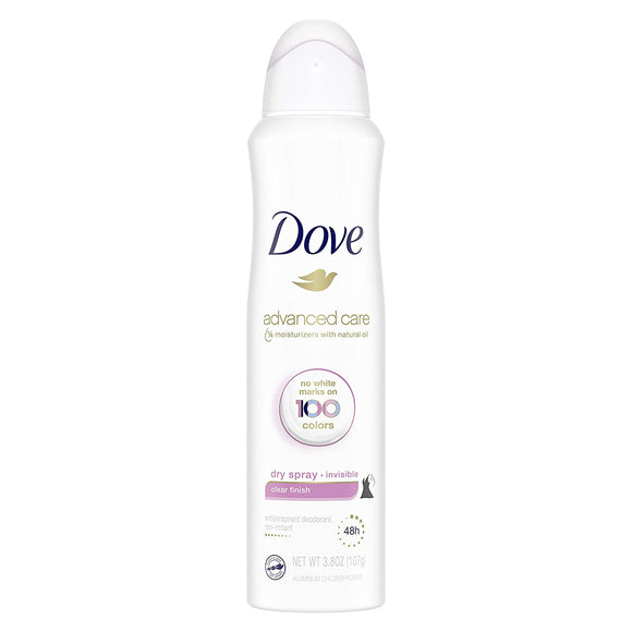 Dove Spray  Advanced Care Clear Finish (Invisible)