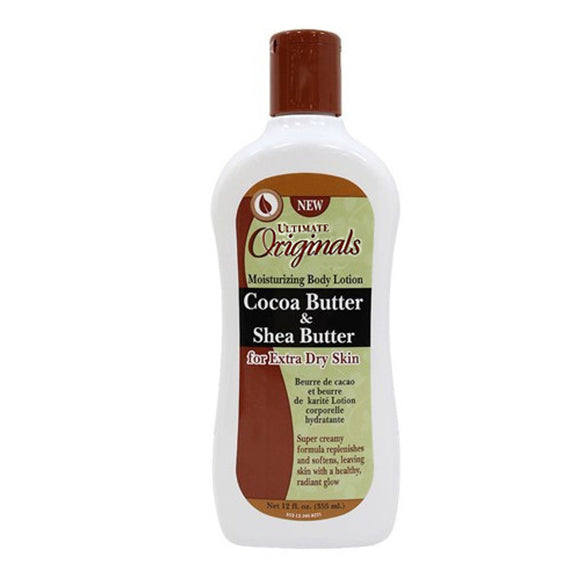Ultimate Originals Cocoa Butter & Shea Butter Body Moisturizer 12oz