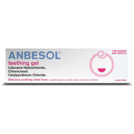 ANBESOL TEETHING GEL 10g