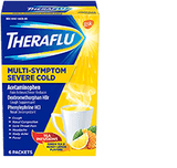 Theraflu Multi-Symptom Severe Cold Hot Liquid Powder
