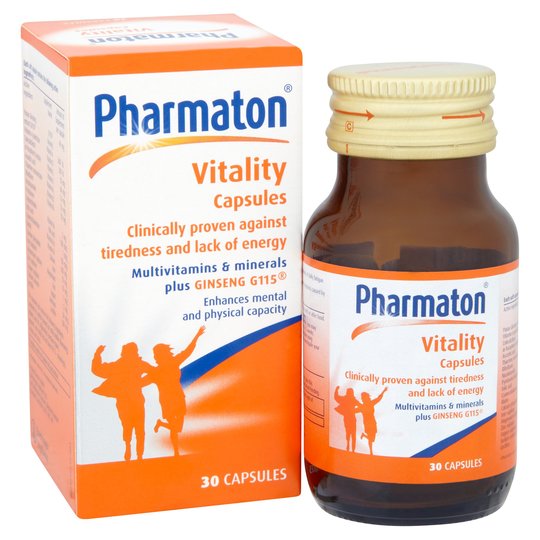 PHARMATON VITALITY CAPSULES 30s