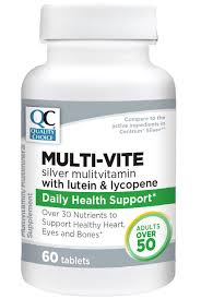QC Multi-Vite 50 & Over WITH\ Lycopene 60s