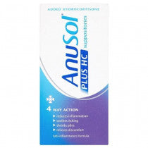 Anusol PLUS HC Suppository 12S