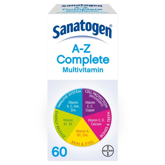 Sanatogen A-Z Complete Tablets One-A-Day 60S