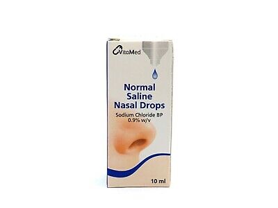 Vitamed Saline Drops 10 ml.