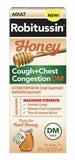 Robitussin Maximum Strength Honey Cough + Chest Congestion DM