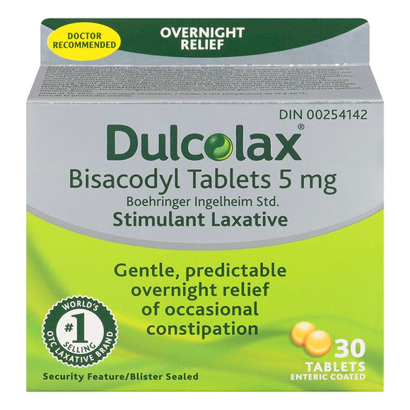 Dulcolax 5mg Tabs 20's