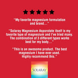 Solaray Magnesium Asporotate 400mg 60 Veg Caps