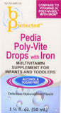 Bayshore pedia poly-vite drops with iron 1 2/3 fl oz 50ml