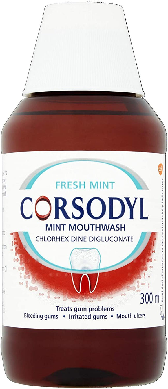 Corsodyl Mouthwash Mint 300ml