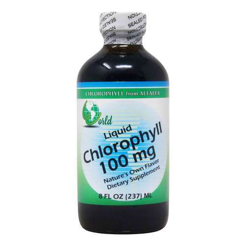 Chlorophyll 100mg Liquid (World Organic) 8oz