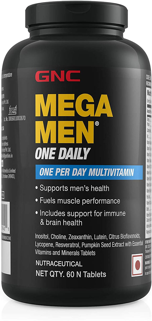 GNC Mega Men One Daily 60's