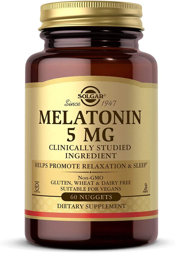 Melatonin 5mg 60's (Solgar)