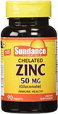 Sundance Zinc 50mg 90's