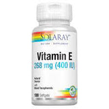 Solaray Vitamin E, d-Alpha Tocopherol 400iu 50 Softgels