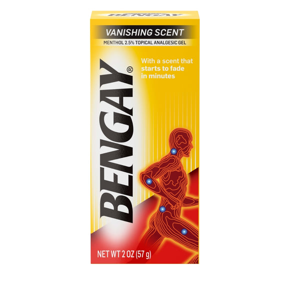 Bengay Gel (Vanishing Scent) 2oz