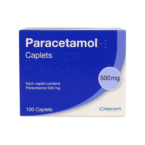 Paracetamol 500mg 100's (Crescent)