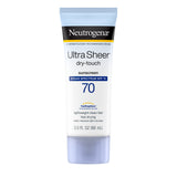 Neutrogena UltraSheer Sunblock  SPF 70 88ml