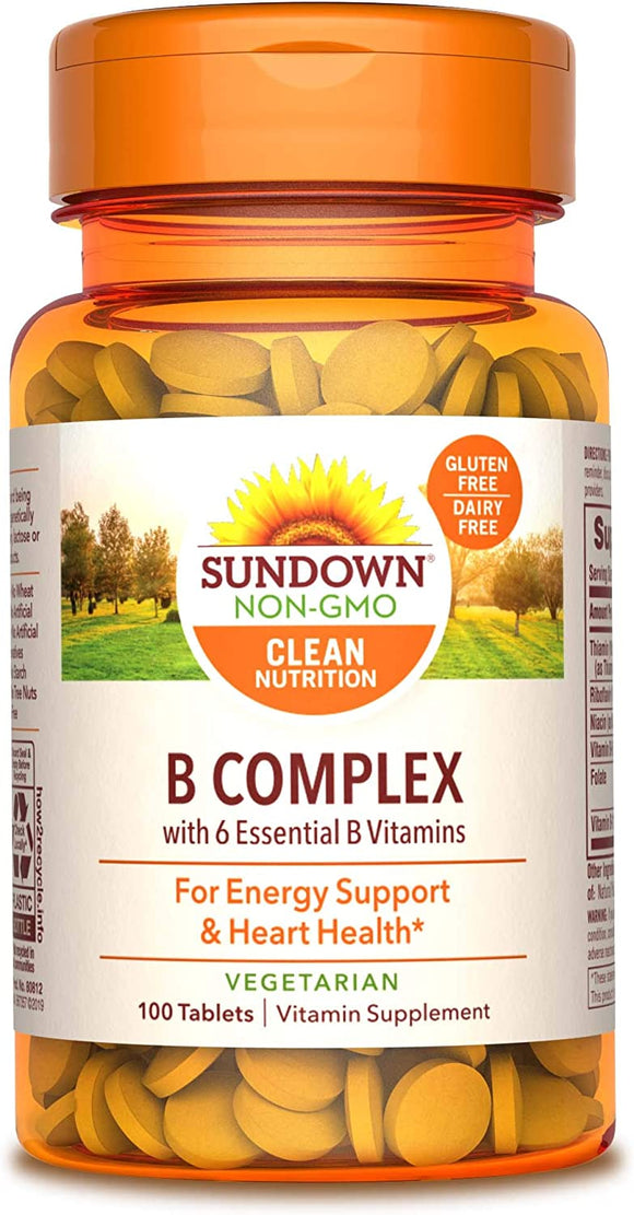 Sundown B-Complex Tablets 100's