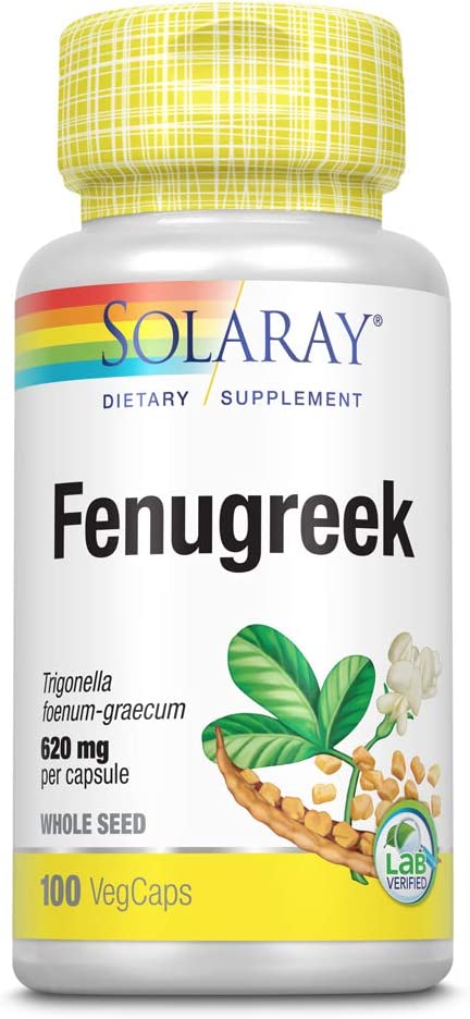 Solaray Fenugreek 620mg Tablets 100's