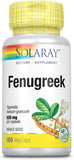 Solaray Fenugreek 620mg Tablets 100's